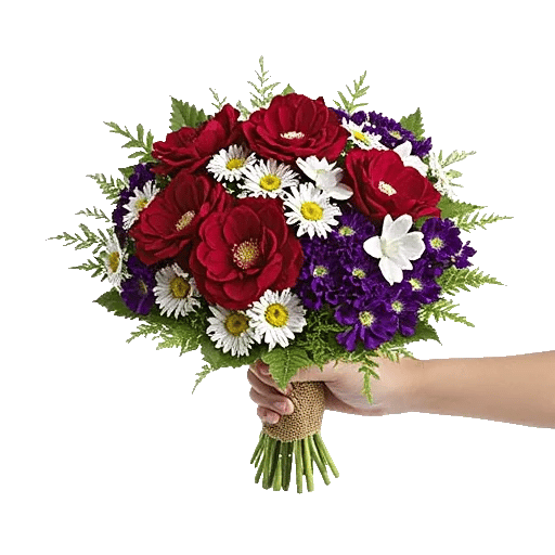 Crimson Blossom Harmony