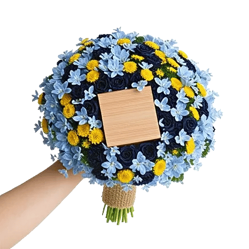 Elegant Blue Roses
