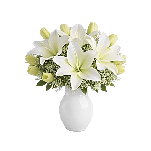 Graceful Lily Display