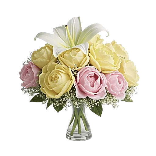 Graceful Lily Display