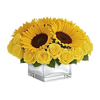 Golden Sunflower Bouquet