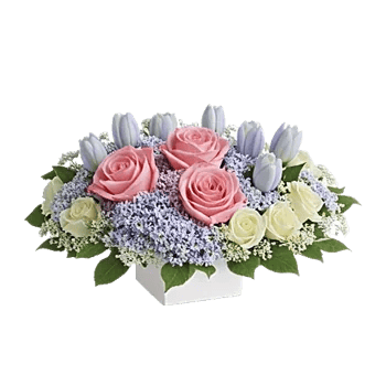 Blush Romantic Centerpiece