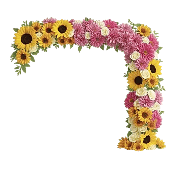 Radiant Bloom Cascade