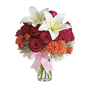 Graceful Lily Display