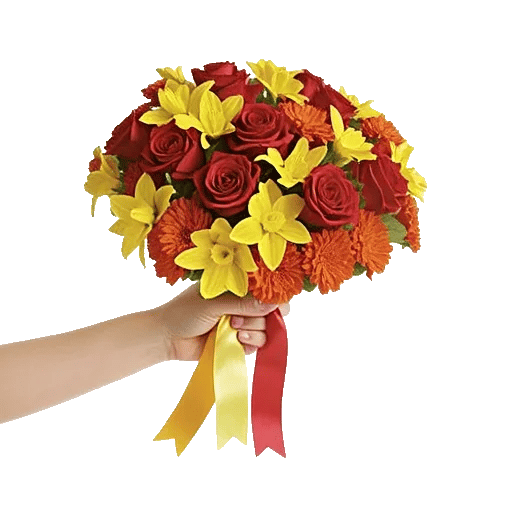 Crimson Blossom Harmony