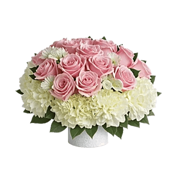 Blush Romantic Centerpiece