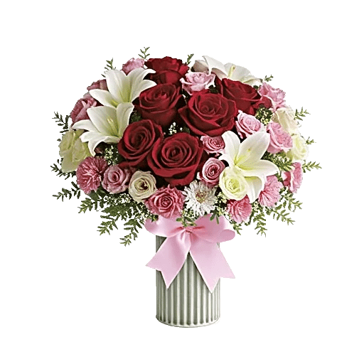 Crimson Blossom Harmony