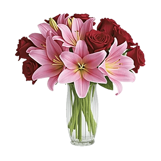 Graceful Lily Display