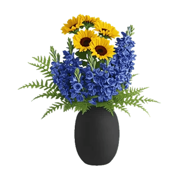 Amber Sunflower Glow
