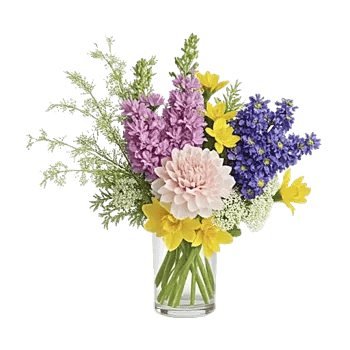 Graceful Lily Display