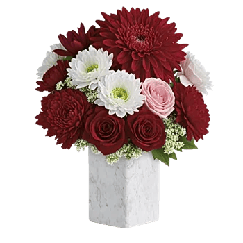 Crimson Blossom Harmony