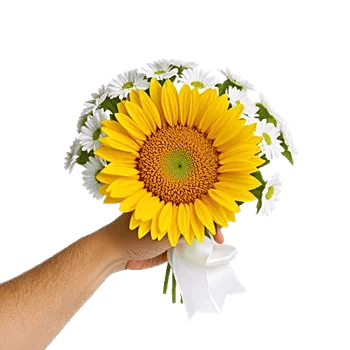 Amber Sunflower Glow