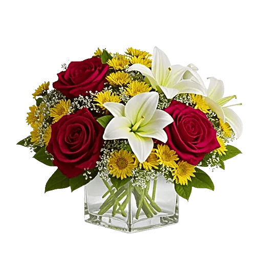 Crimson Blossom Harmony