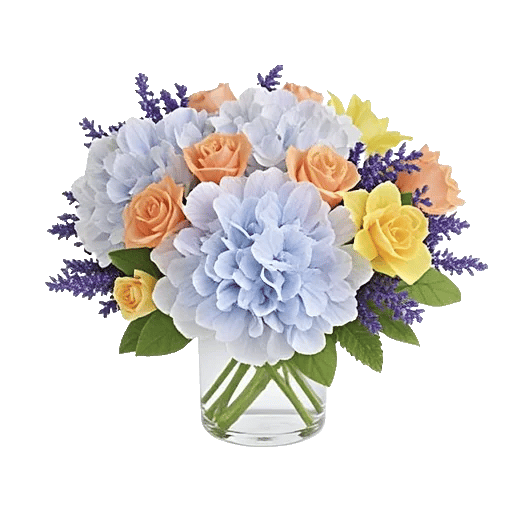 Azure Sky Blooms