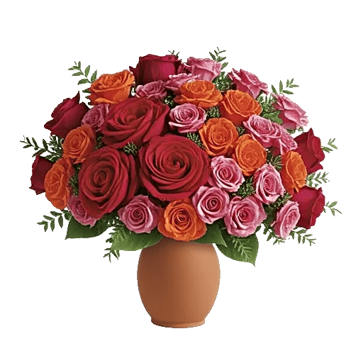 Crimson Blossom Harmony