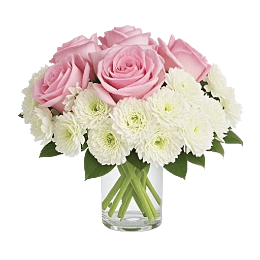 Blush Romantic Centerpiece