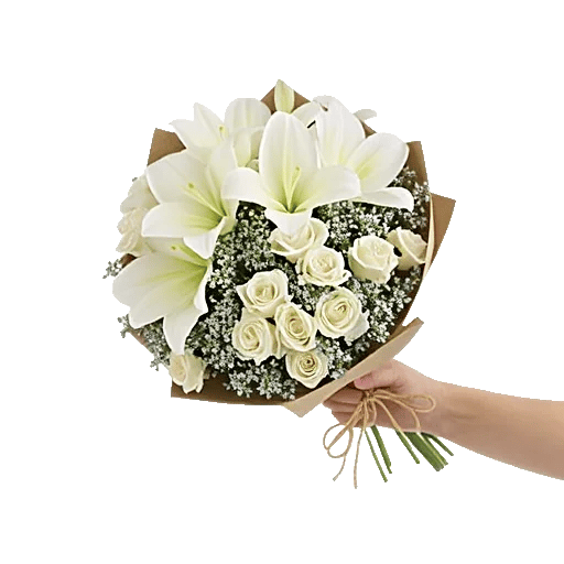 Graceful Lily Display