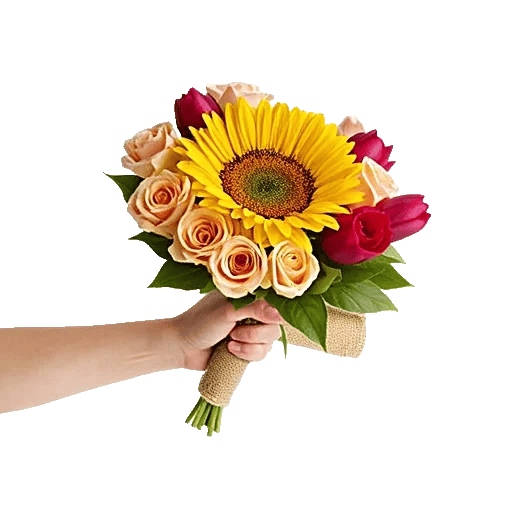Golden Sunflower Bouquet