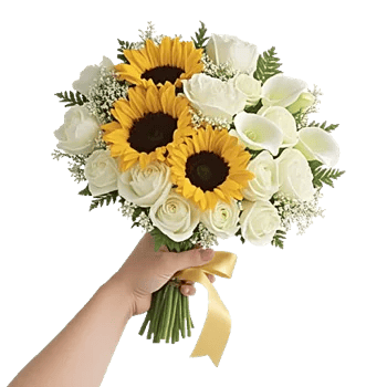 Golden Sunflower Bouquet