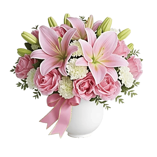 Graceful Lily Display