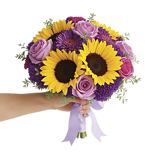 Golden Sunflower Bouquet
