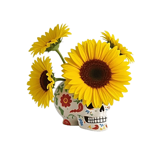 Amber Sunflower Glow