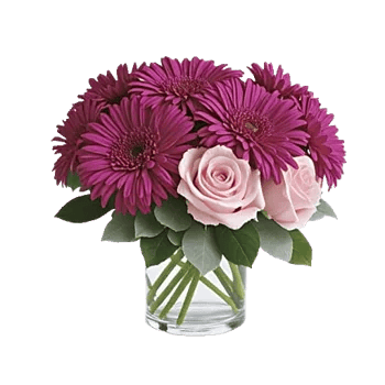Blush Romantic Centerpiece