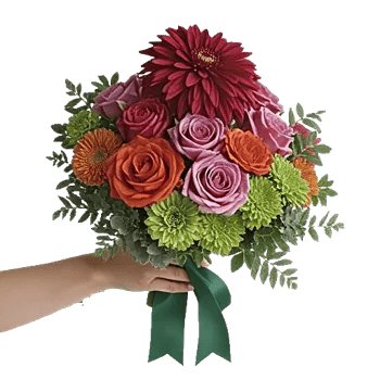 Crimson Blossom Harmony