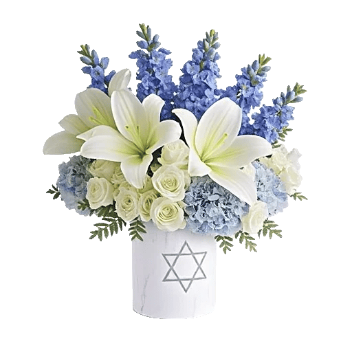 Graceful Lily Display