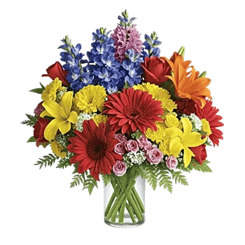 Radiant Bloom Cascade