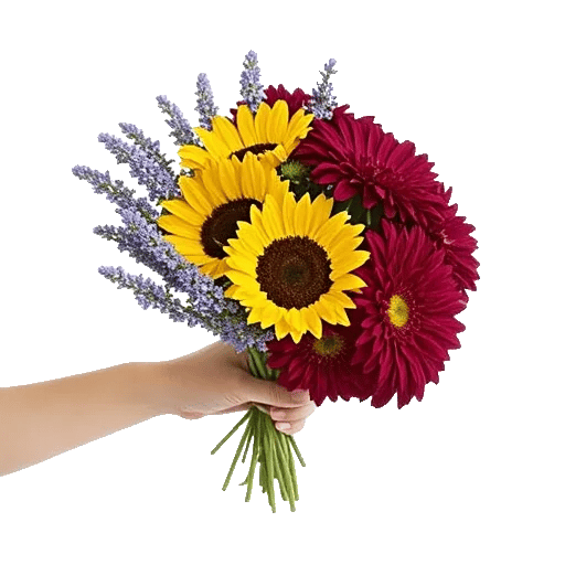 Golden Sunflower Bouquet