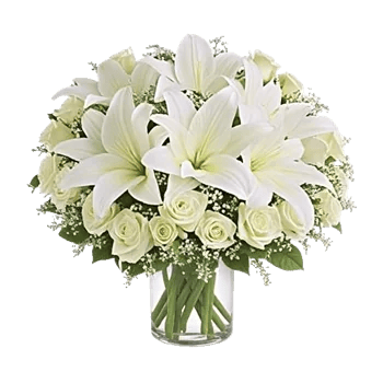 Graceful Lily Display
