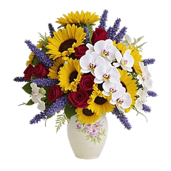 Radiant Bloom Cascade