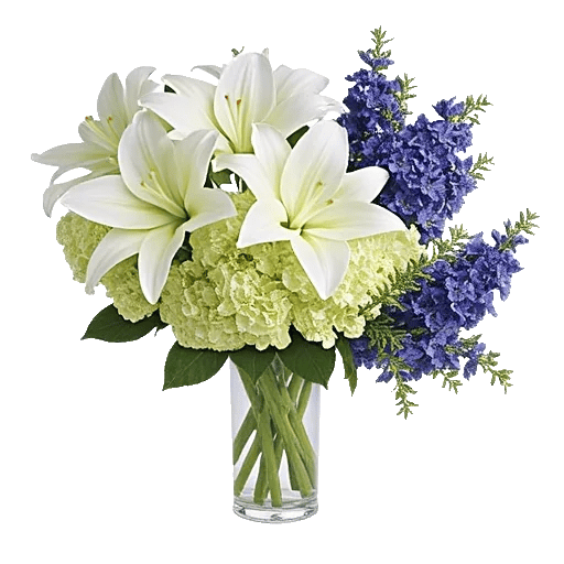 Graceful Lily Display