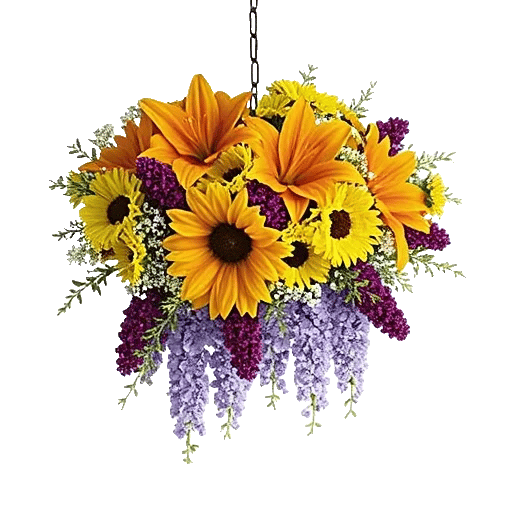 Radiant Bloom Cascade