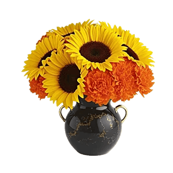 Golden Petal Harmony