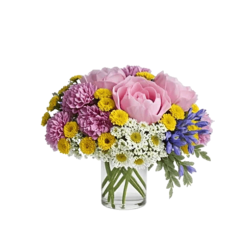 Blush Romantic Centerpiece