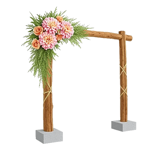Blush Romantic Centerpiece