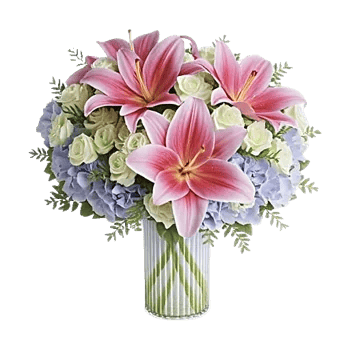 Graceful Lily Display