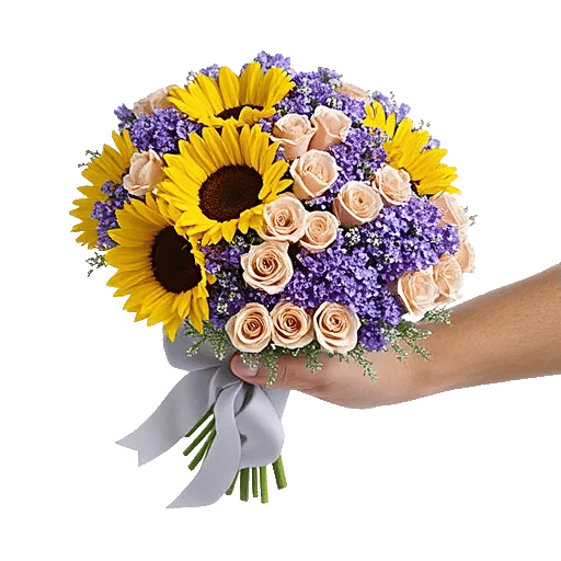 Golden Sunflower Bouquet