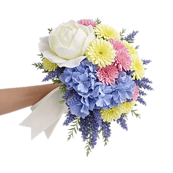 Delicate Petal Cascade