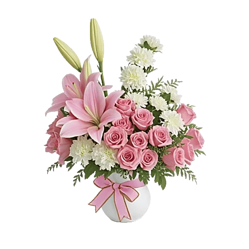 Graceful Lily Display