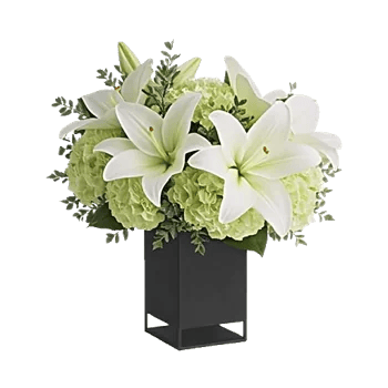 Graceful Lily Display