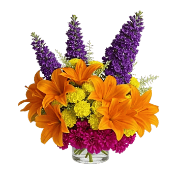 Graceful Lily Display