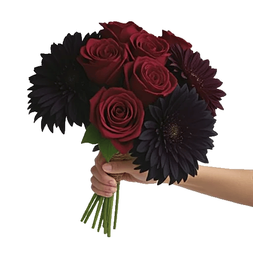 Crimson Blossom Harmony