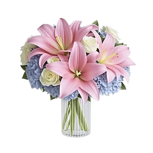 Graceful Lily Display