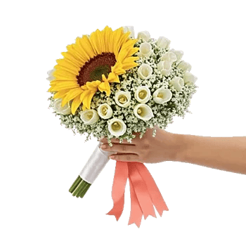 Golden Sunflower Bouquet