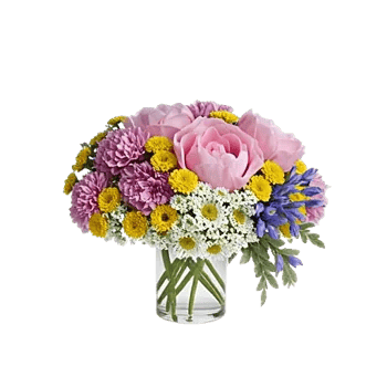 Blush Romantic Centerpiece