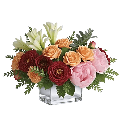 Graceful Lily Display