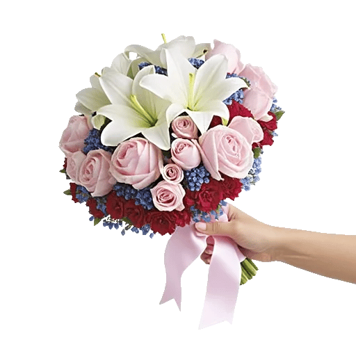 Graceful Lily Display